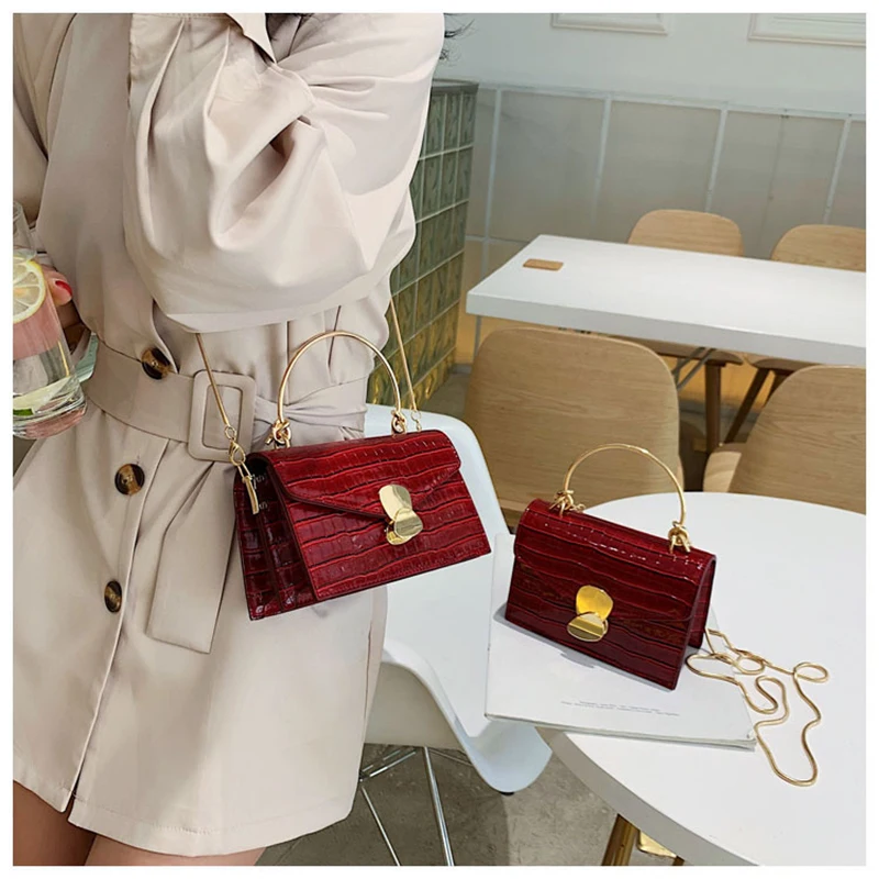 Женская сумка мессенджер из искусственной кожи разноцветная однотонная через