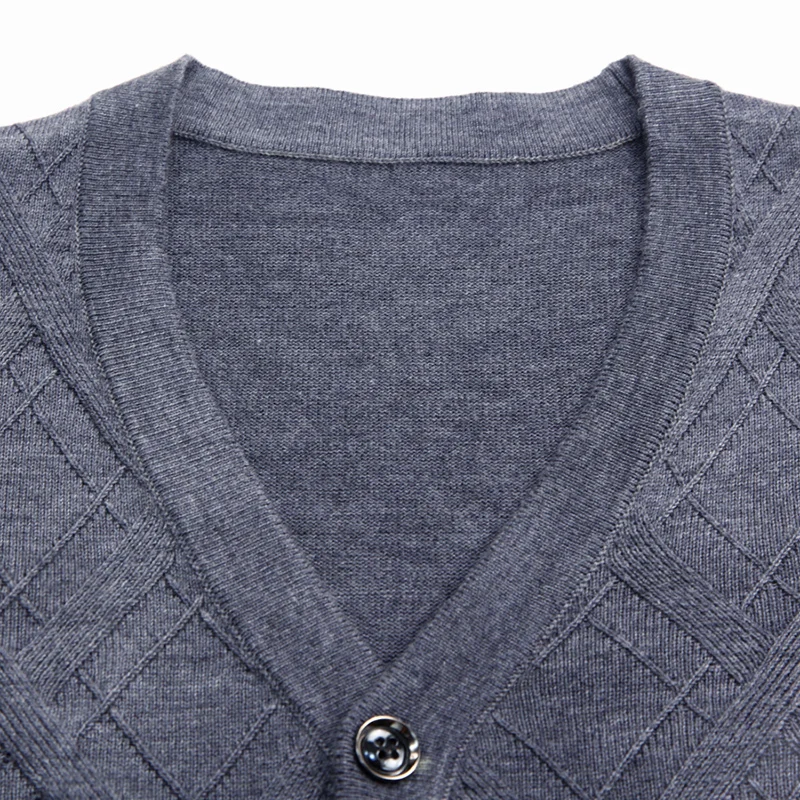 MACROSEA осень и зима мужские вязаные свитера с длинными рукавами мужской Однотонный