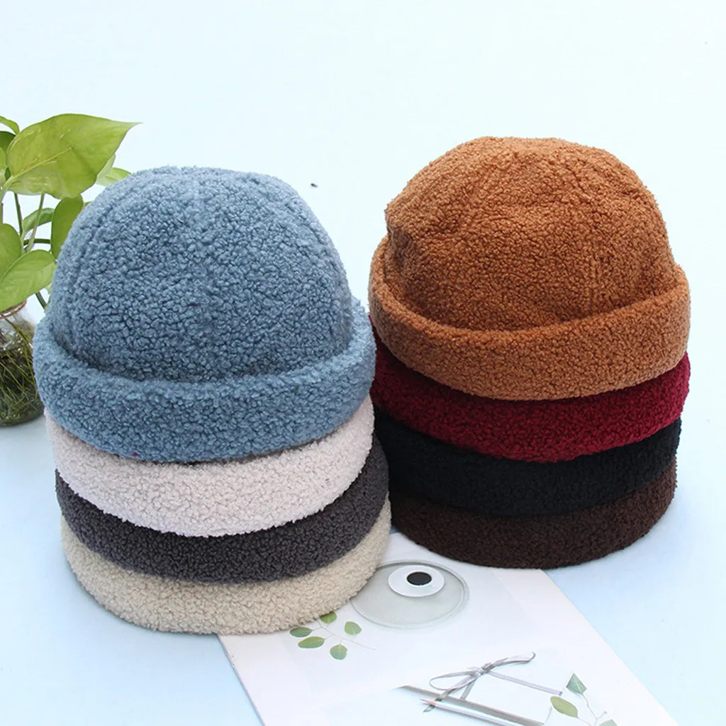 Череп Кепки плюшевая теплая шапка художник берет Кепка boina mujer зимняя бархатная