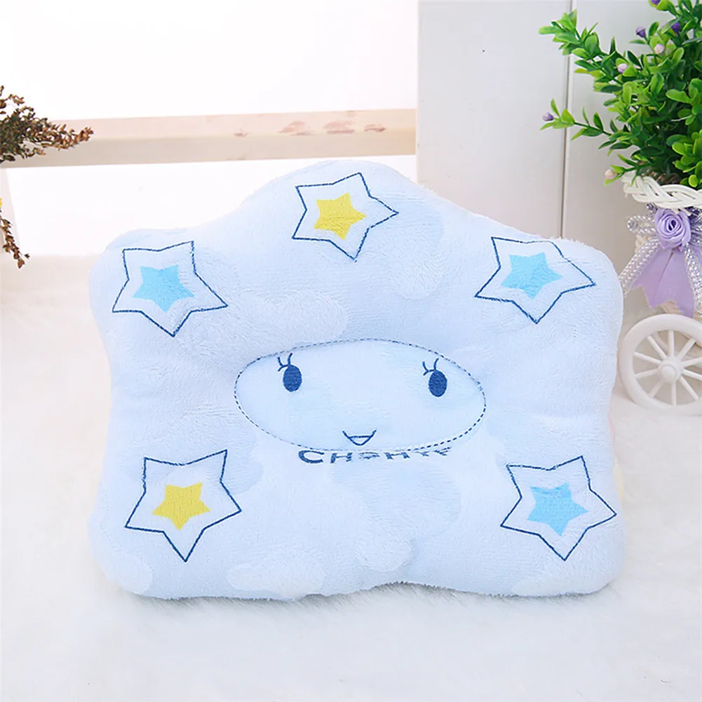 

Baby Pillow Activity Children Star Migraine Newborn Comfort Pillow Correcting Multi-Functional Candy Color Soft Cotton Pillow