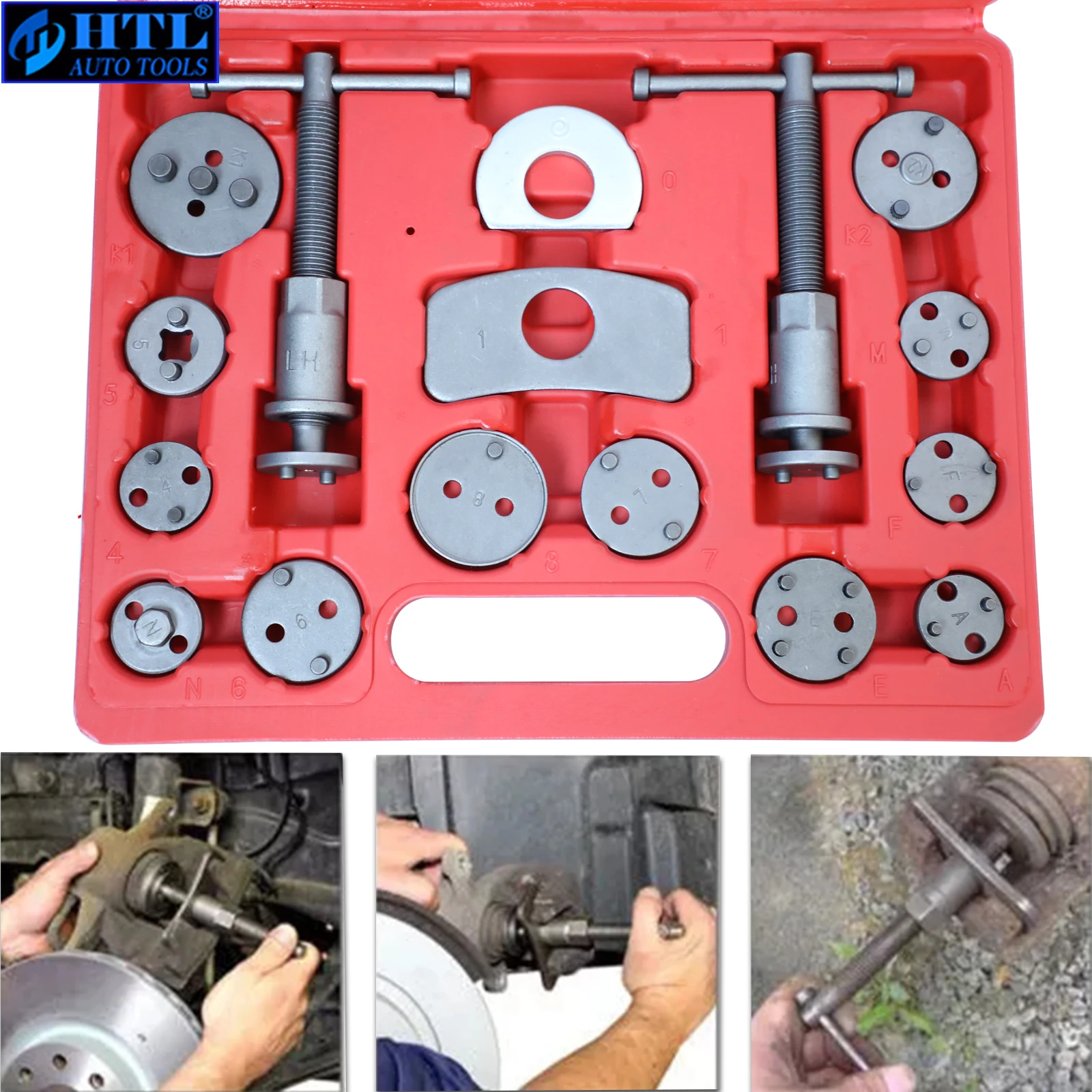 22 шт. Универсальный Автомобильный дисковый тормозной суппорт ветряной задний