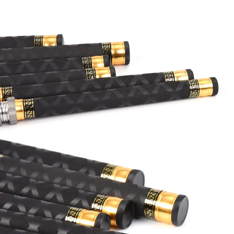 

GLS brand carbon fiber 1.3-2.7m super hard adjustable ultra short multi-function sea pole leisure light hard fishing rod