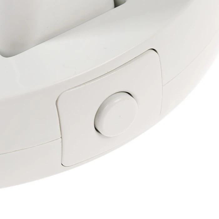Зеркало LuazON KZ-09 подсветка настольное 30 × 16 см увеличение х 10 USB белое - купить по