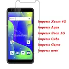 Закаленное стекло 2.5D 9H для Vertex impress Zeom Aqua Zeon Cube Game nero 3G 4G, защита для экрана, стекло защитная пленка, стекло