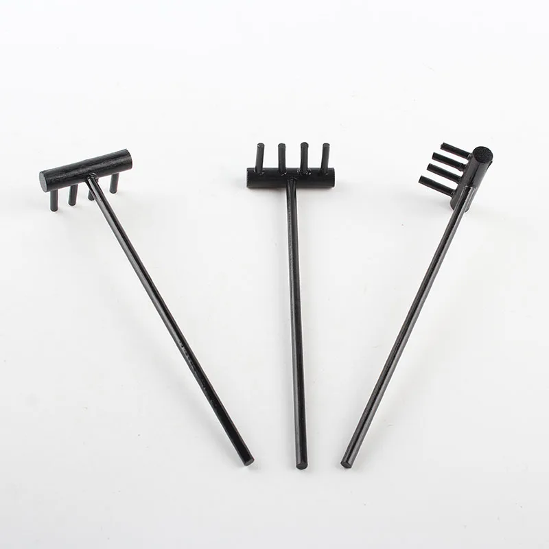 

Zen Garden Black Rake Fengshui Accessories Folk Art 50 pcs