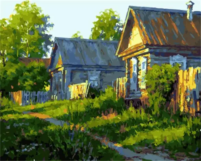 Рисование по номерам на холсте 40x50 | Дом и сад