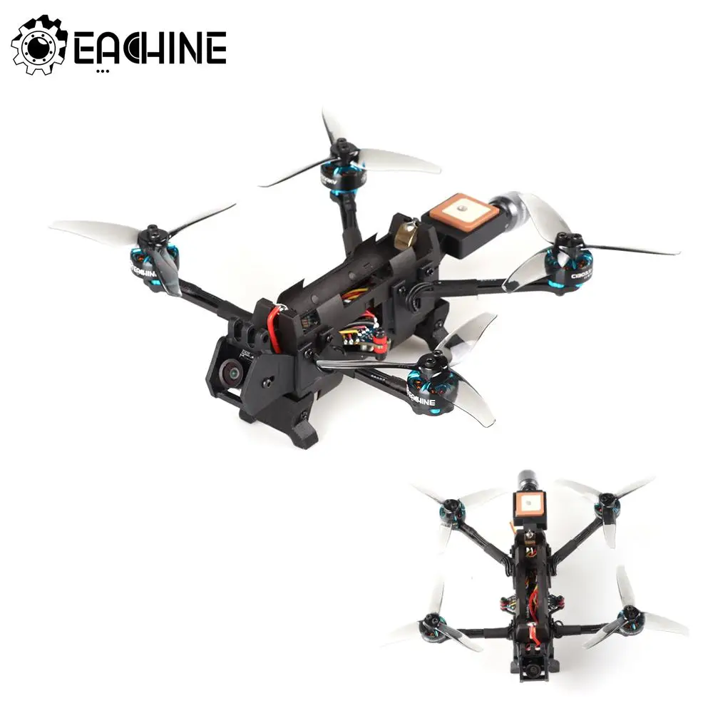 

Eachine Nano LR3 2S дальность 144 мм 3 дюйма F4 FPV гоночный Дрон PNP BNF 4500KV двигатель 25-400 МВт VTX CADDX Nano ANT 1200TVL камера