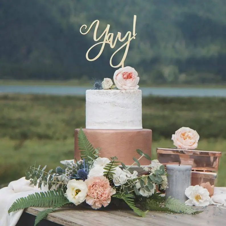 Золотые свадебные торты украшения для свадебного торта торты|Товары тортов| |