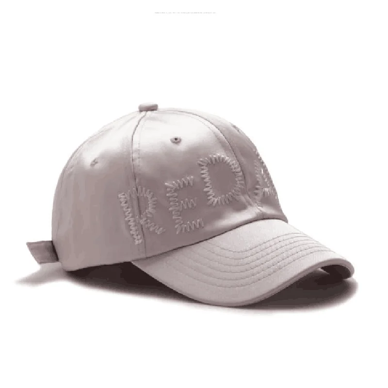 Женская спортивная кепка с вышивкой надписью | Аксессуары для одежды