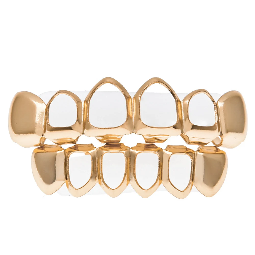 Новинка Топ вампир нижней строке искусственных зубов Кепки s комплект в стиле хип