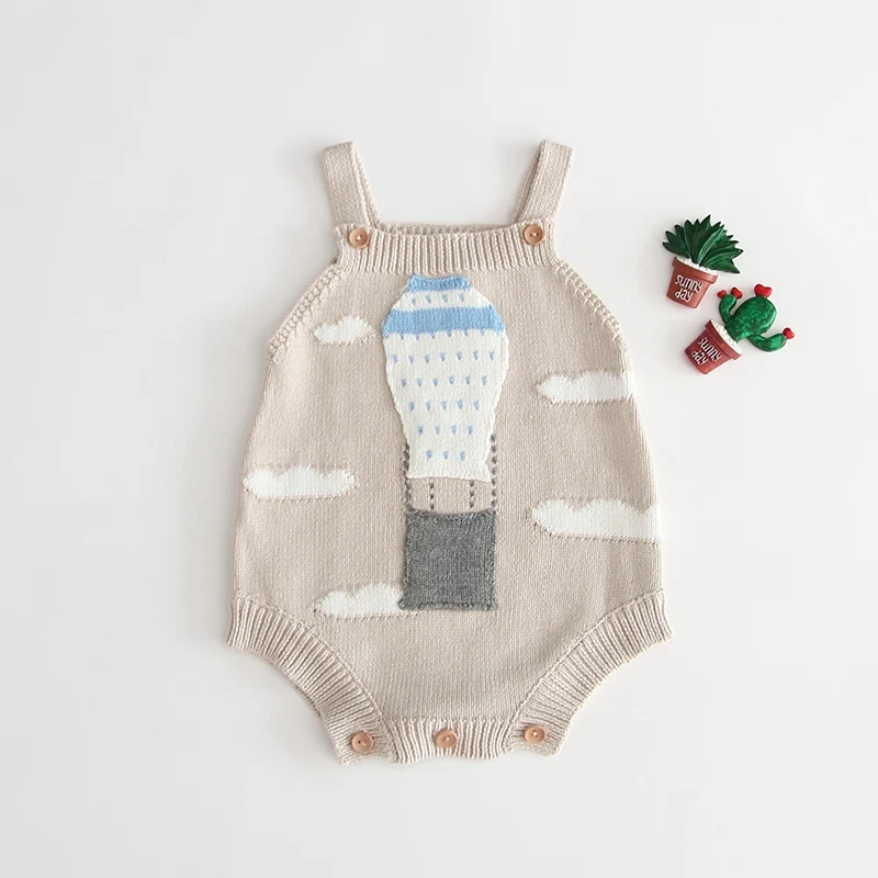 Newborn Baby Spring Autumn Bodysuit Lovely Cute Boy Girls Sleeveless Sweater Toddler Girl Party Baptism 0-24m Vest | Мать и ребенок