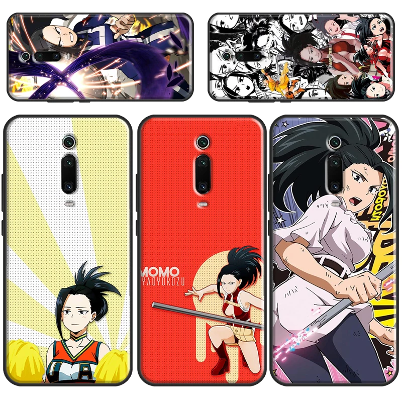 Чехол Momo yaoyorozu моя геройская Академия для POCO X3 Pro X4 GT M3 F1 F3 чехол для телефона Xiaomi Mi 11T Pro 12 12X Mi 11 Lite