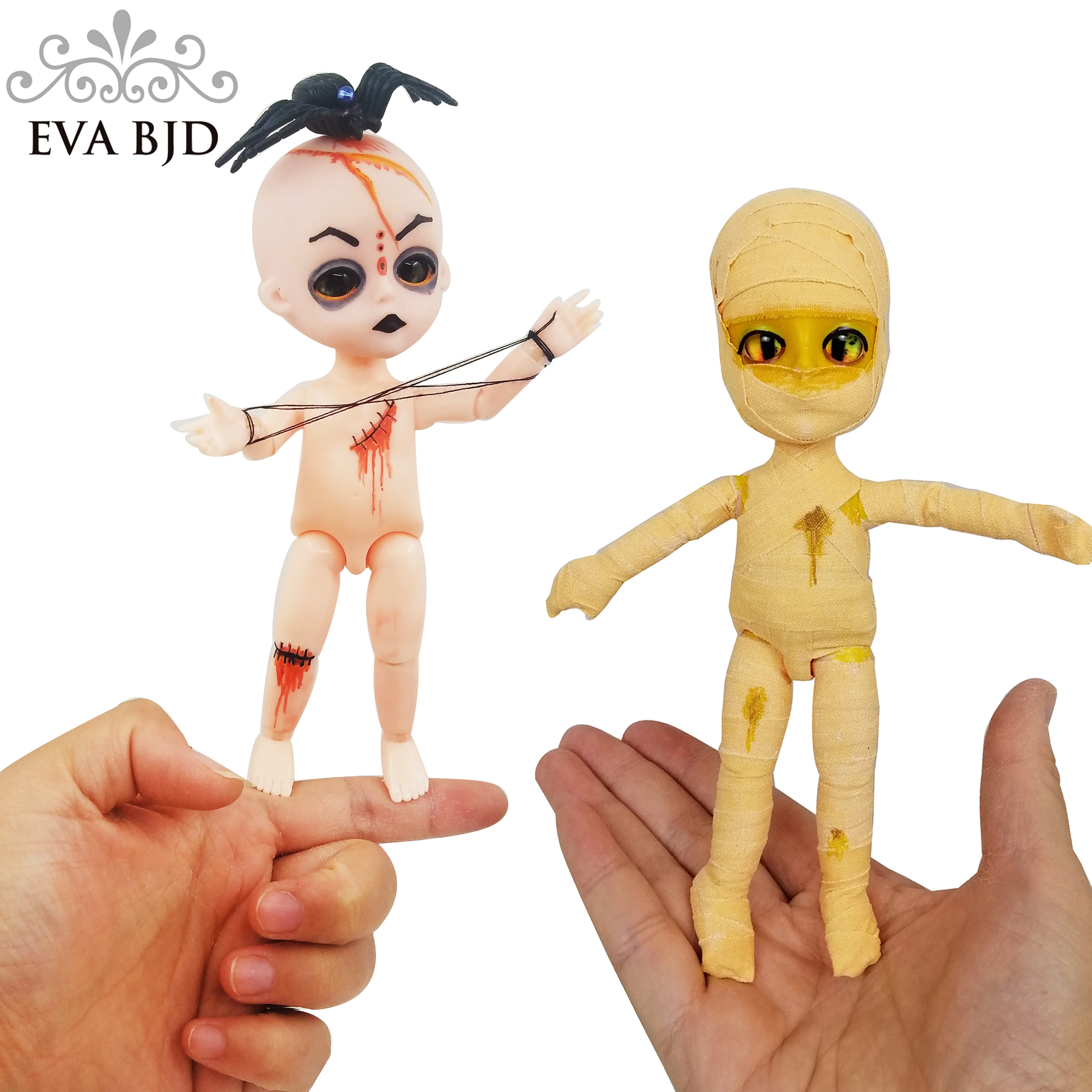 1/8 15 см кукла Dead Walking BJD живая кровотечение 5 9 &quotбез волос голая шарнирная Кукла