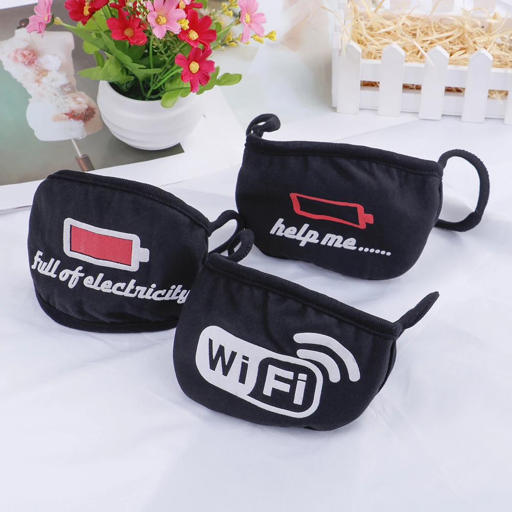 Велосипедная маска для лица 1 шт. забавная хлопковая Пылезащитная рта и аниме