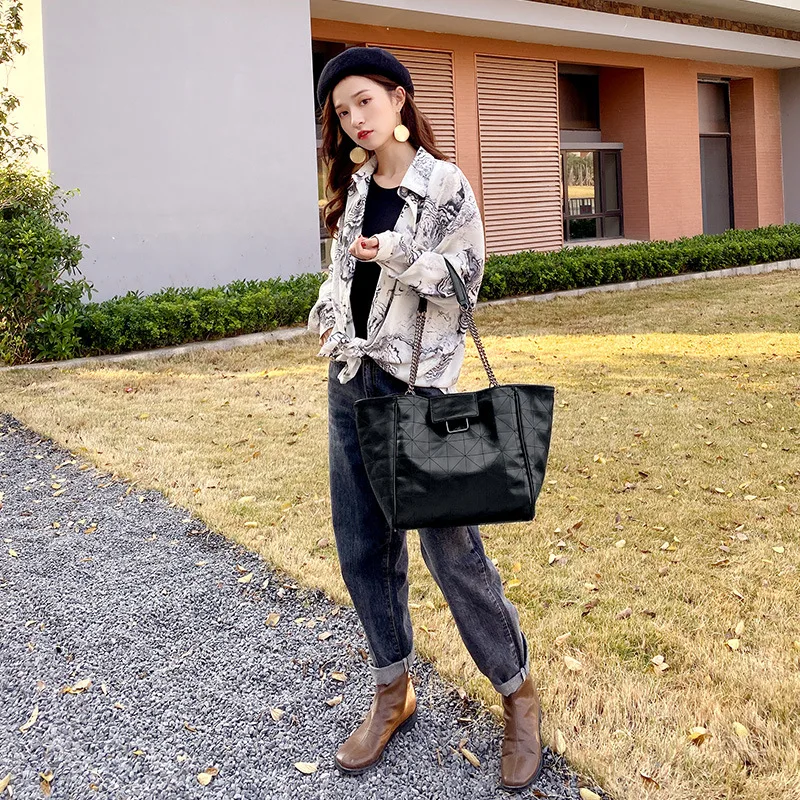 

Autumn and winter new style chain fashion trend big bag handbag lady shoulder bag