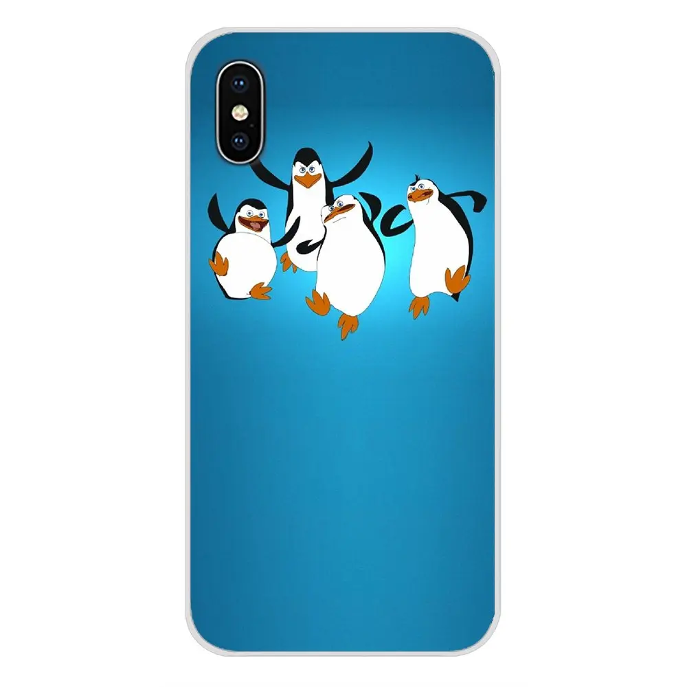 Penguins of Madagascar Movie Accessories Phone Cases Covers For Samsung Galaxy A3 A5 A7 A9 A8 Star A6 Plus 2018 2015 2016 2017 | Мобильные