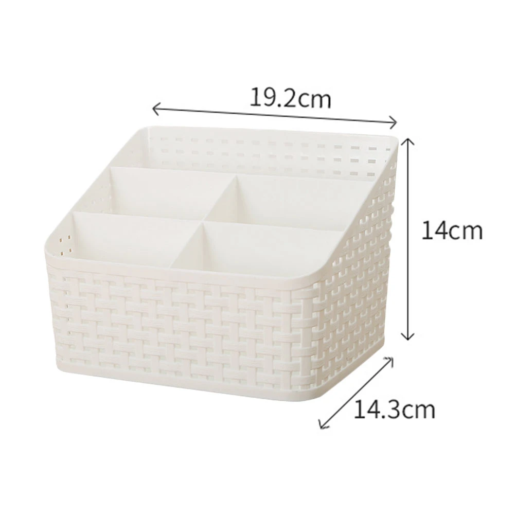 Прямая поставка полый пластиковый органайзер для макияжа контейнер хранения