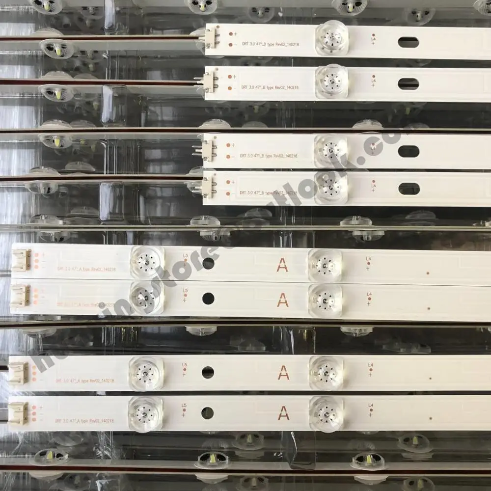 

8pcs/lot Replacement LED STRIP For LG 47"TV innotek DRT 3.0 47" 47LB6300 47GB6500 47LB652V 47lb650v LC470DUH 47LB5610 47LB565V