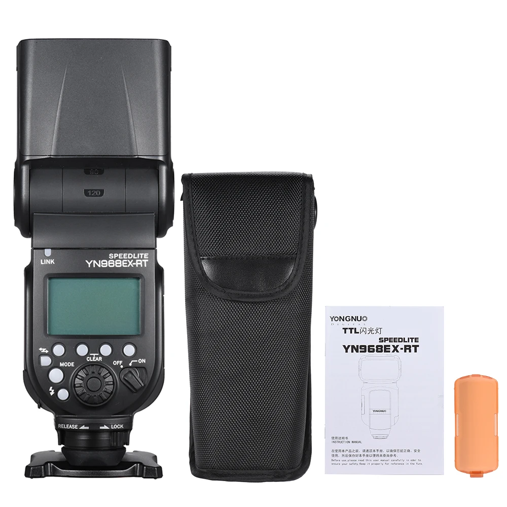 Вспышка YONGNUO Speedlite высокоскоростная TTL Беспроводная со светодиодной подсветкой