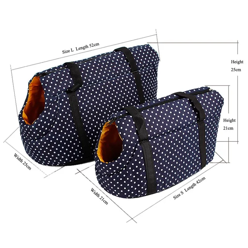 Мягкая переноска для собак сумка щенков кошек дорожные сумки на плечо зимняя