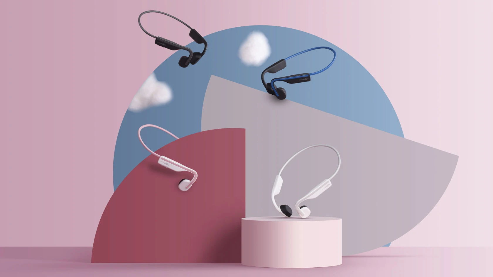 Wireless headphone AfterShokz openmove as660sg (Slate Grey) | Электроника