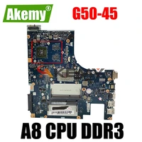 g50 45 aclu5 aclu6 nm a281 main board fit for lenovo g50 45 notebook pc motherboard with a8 cpu ddr3 with discrete graphics