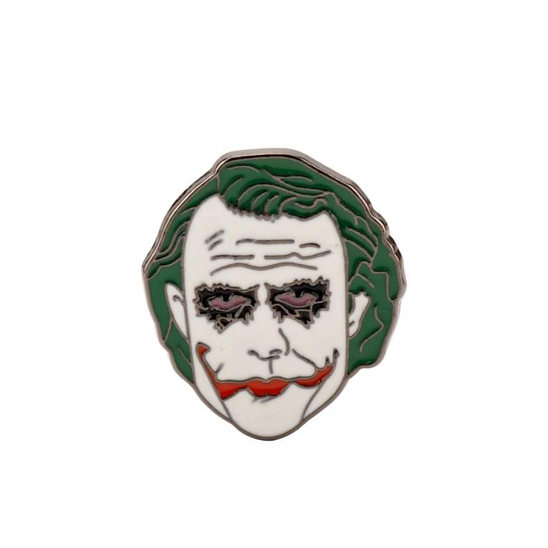 Pennywise Стивен Кингс это Чаки лицо Пенни Вайз Джейсон Хоккей ужас шарм браслеты для женщин мужчин подарок на Хэллоуин femme - Окраска металла: brooch