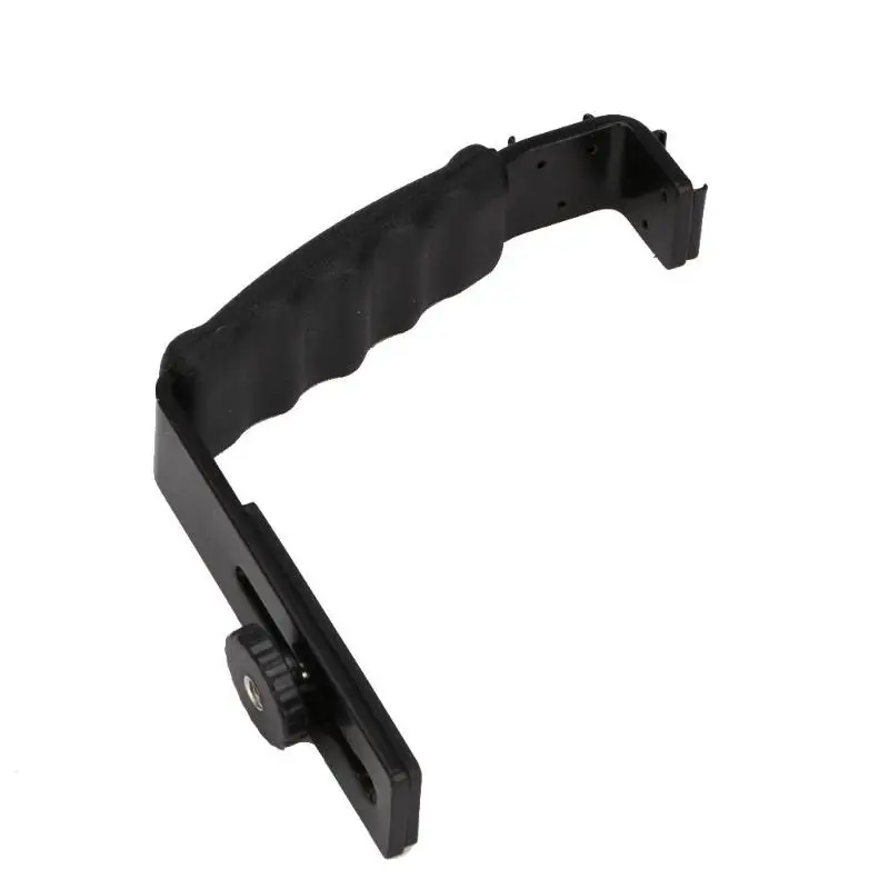 L образная кольцевая 2 обувная вспышка держатель для DV двойная l кронштейн