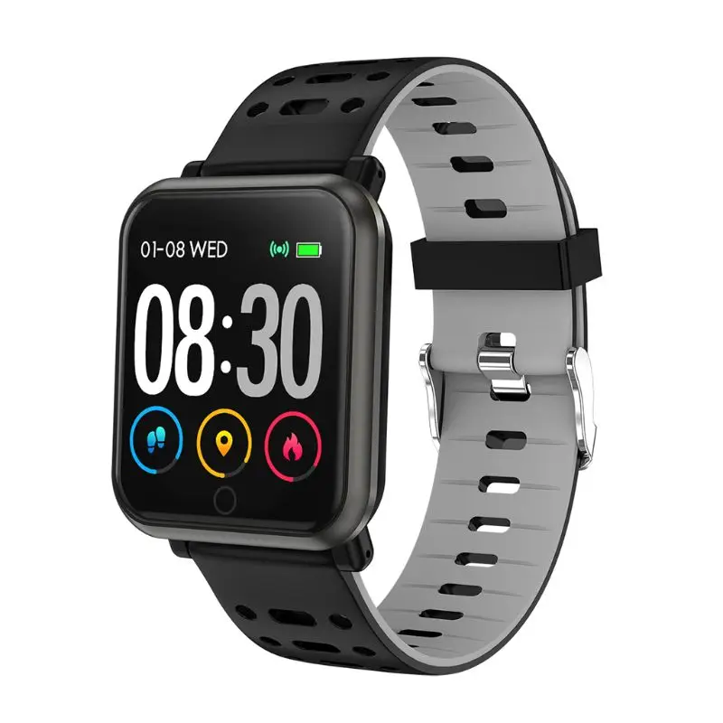 

P11 Colorful Screen Smart Bracelet IP67 Waterproof Sports Wristband Heart Rate Blood Pressure Step Sleep Detection Fitness