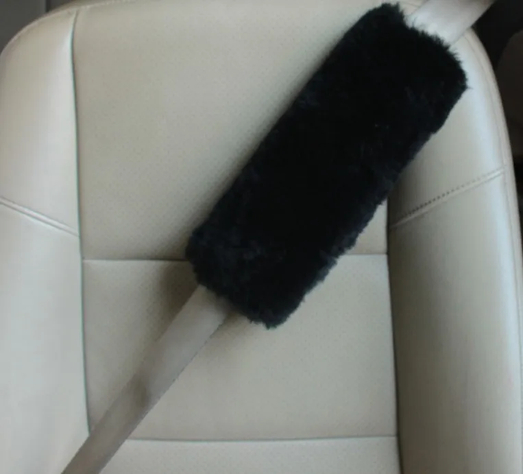 2 шт. ремень безопасности автомобиля Мягкие Плюшевые Авто Ремень Cove Модный