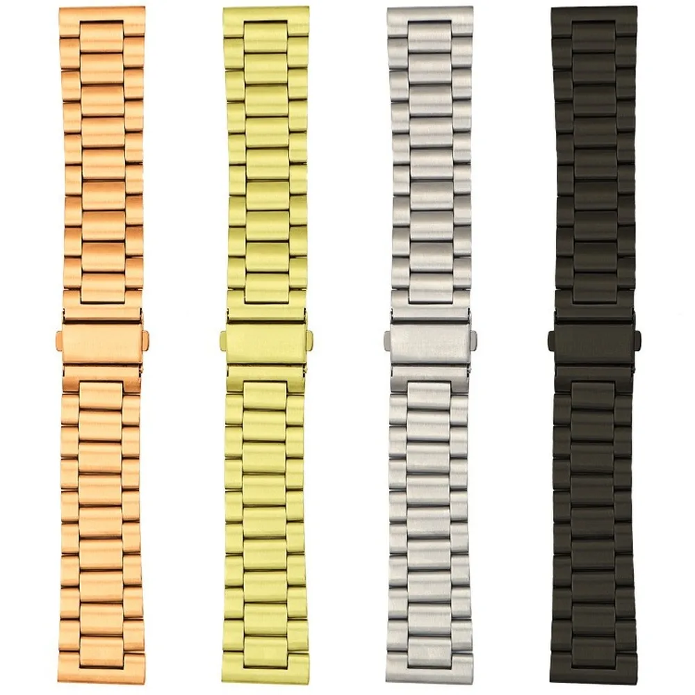 Ремешок из нержавеющей стали для наручных часов универсальный металлический