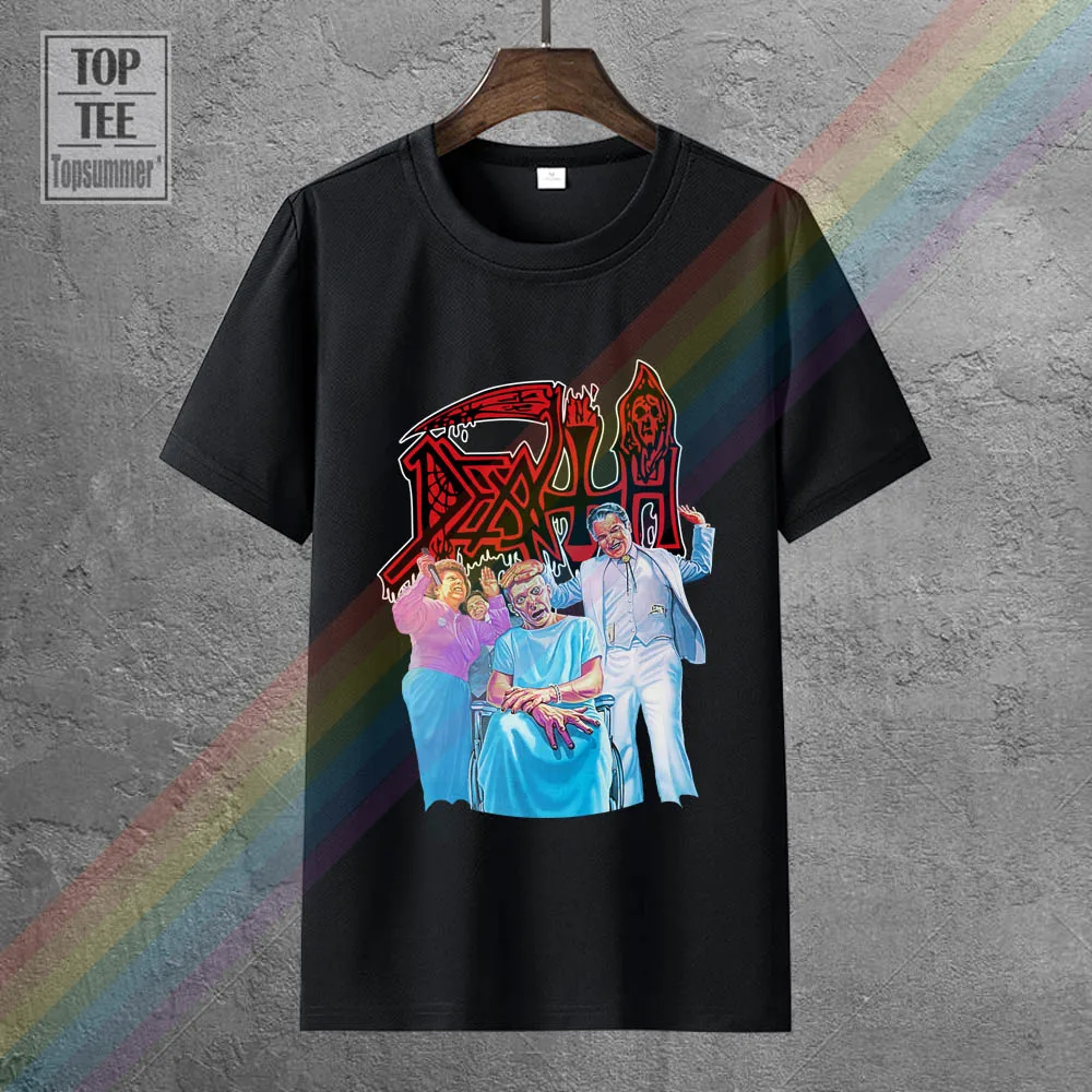 

Death Spiritual Healing Official Band T Shirt Death Metal New M L Xl 2Xl Cotton Men T Shirts Classical Top Tee