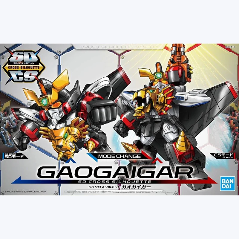 Сборная модель BANDAI SD BB 05 GGG GAOGAIGAR фигурки героев детские подарки - купить по