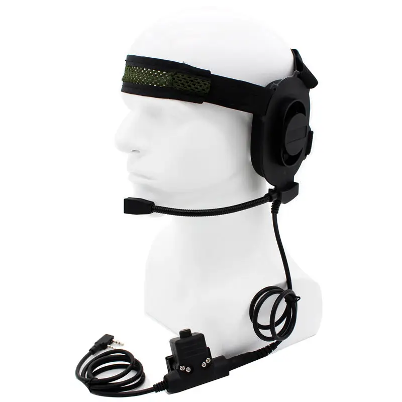 Z Tactical Bowman Elite II Гарнитура U94 Peltor TCI военный радиоприемник PTT для Kenwood BaoFeng рация