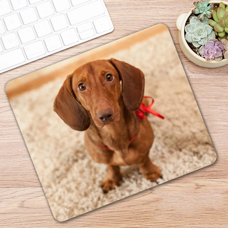 

Animal Dog Dachshund Dackel Teckel Pc Tablet Gamer Computer Laptop Mause Mouse Pad Mousepad Mice Mat Decorate Desk Keyboard