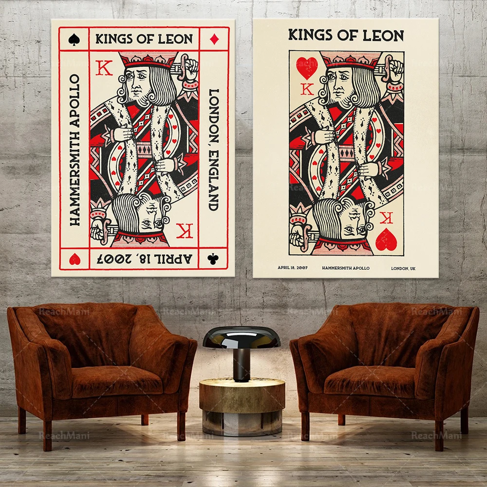 

Kings Of Leon - Band - Music Poster - Gig - Art Print