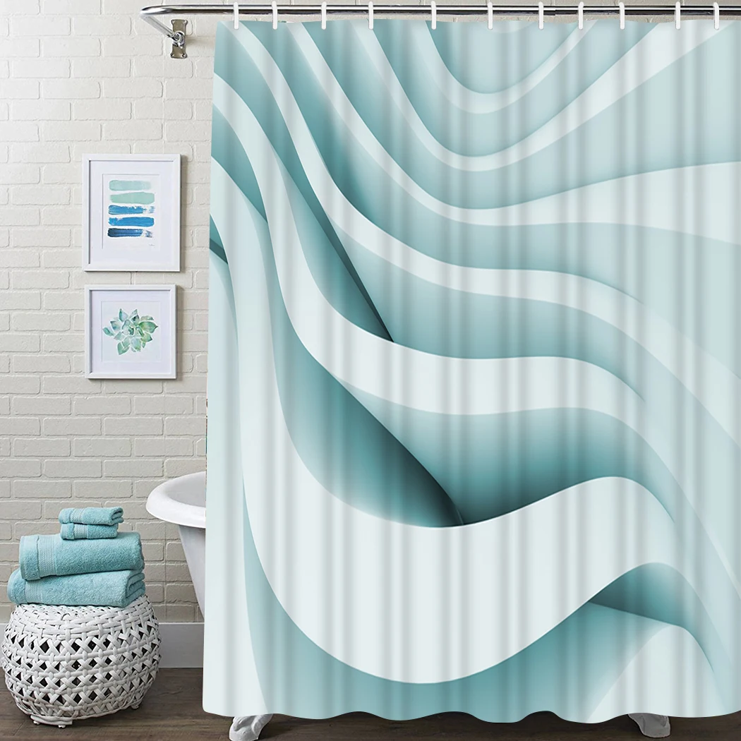 

Nautical Shower Curtain Ship Mildew Resistant Shower Curtain Waterproof Fabric For Bathroom Decor Shower Curtains Set With Hooks