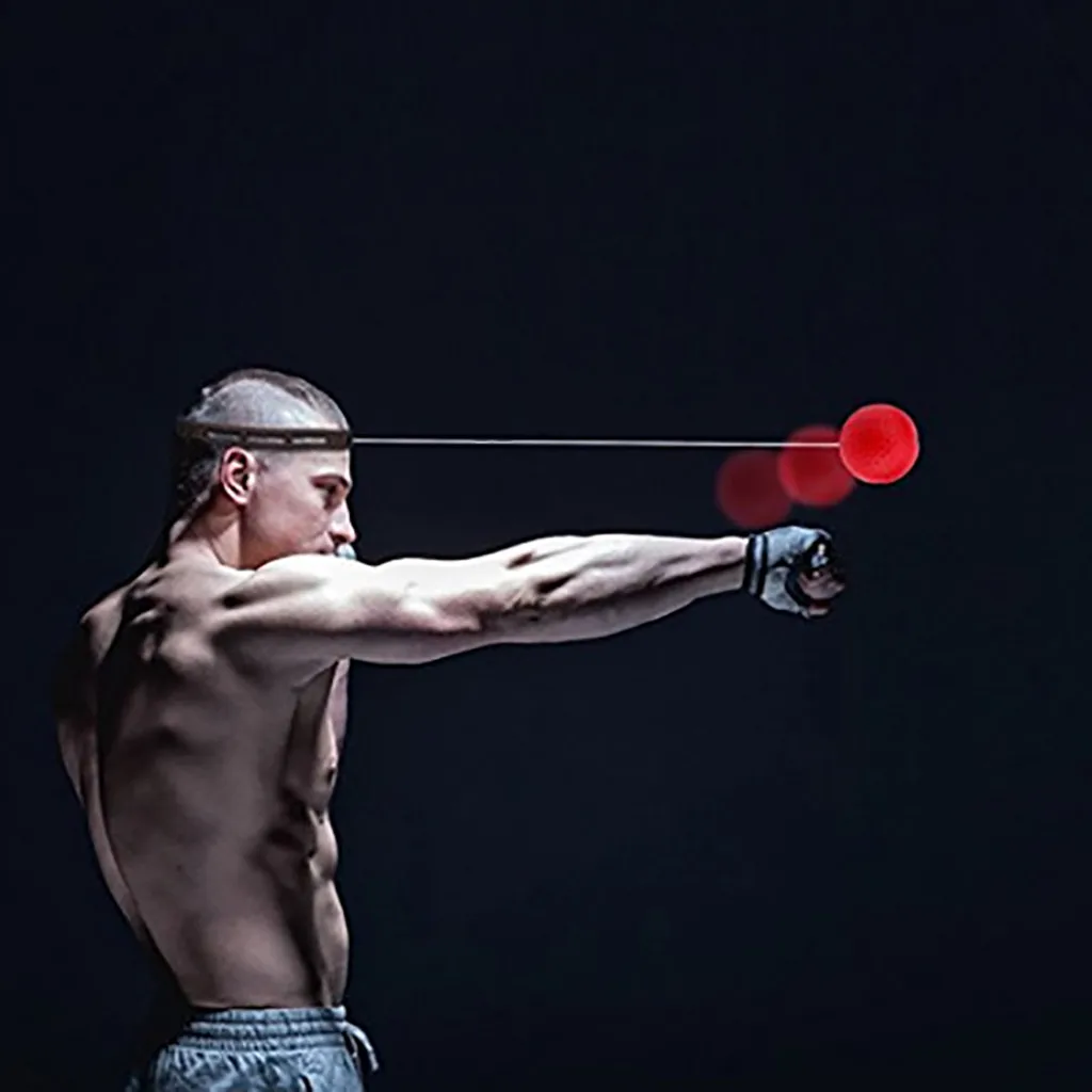 Boxing Speed Ball black red Punch Exercise Fight React Reflex durable men trainng fighting Balls#30 | Спорт и развлечения