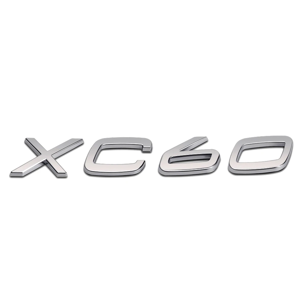 Значок заднего багажника для Volvo XC60 XC90 3D наклейка с логотипом значок из
