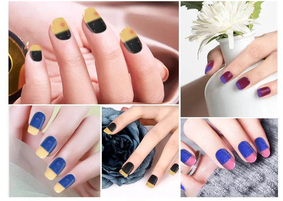Lagunamoon 8ml Cheese Change Color UV Gel Nail Polish Temperature Change Color Soak Off Nail Art Varnish Gellak Hybrid Lacquer