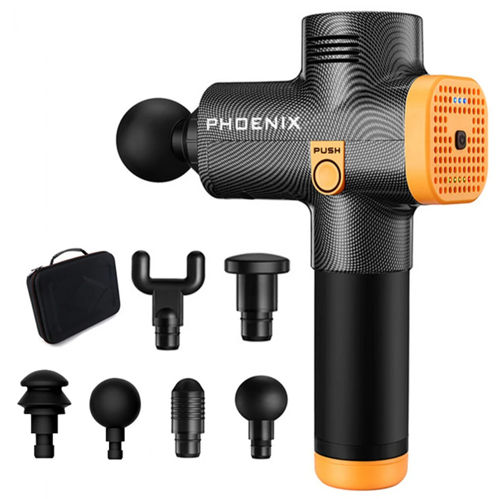 Массажный пистолет Phoenix A2 с портативной сумкой массажер для тела рук спины