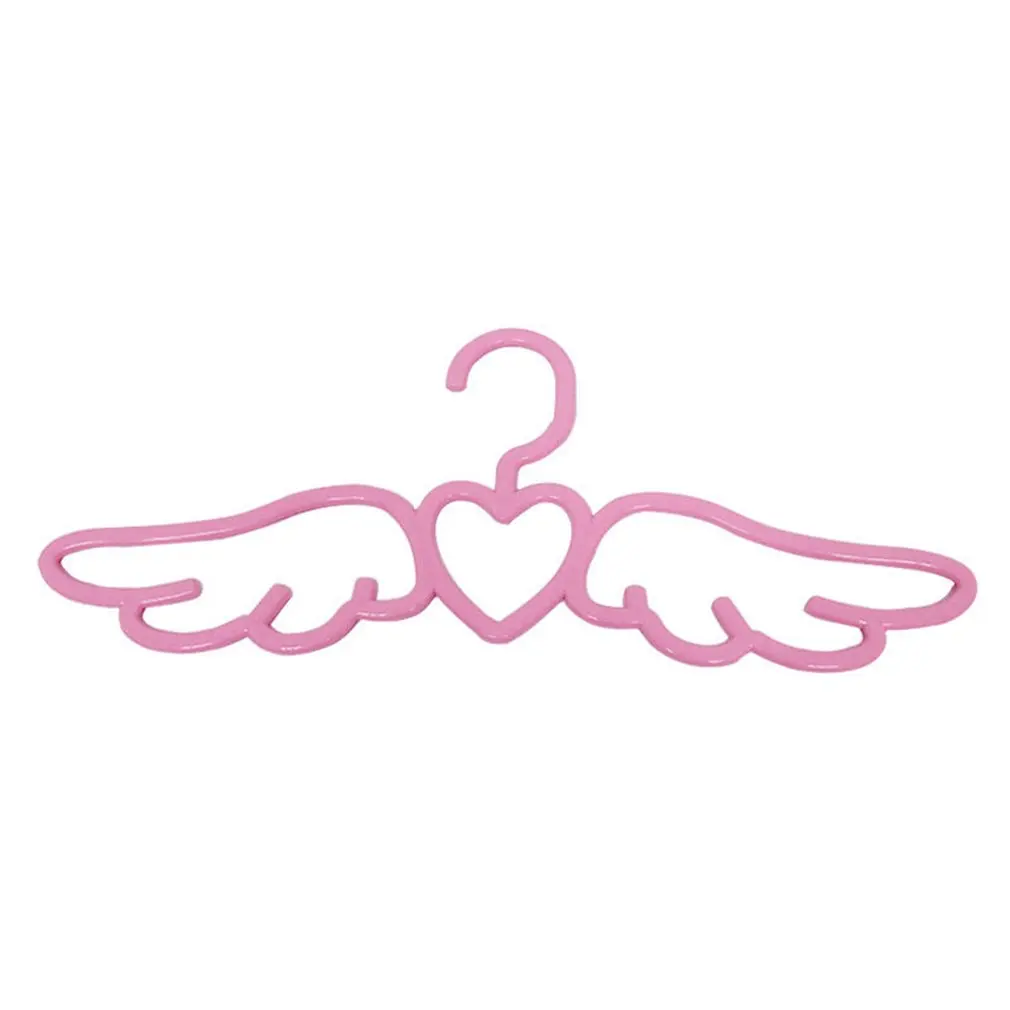 

Household clothes rack Adult multifunctional love wings hanger beautiful angel clothes plastic hanger