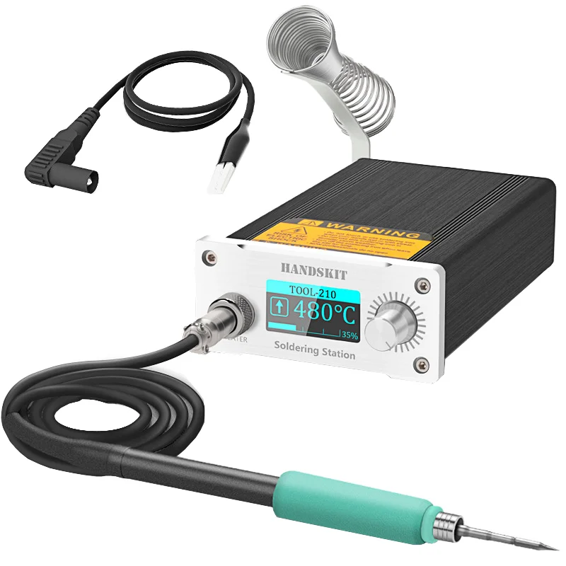 

T210 Soldering Station compatible JBC 210 T26 solder rework station PK T12 Soldering tip 1s heat Portable Welding Tools