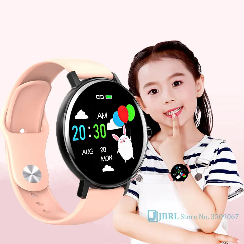 Детские Смарт часы водонепроницаемые наручные с Bluetooth детские электронные для