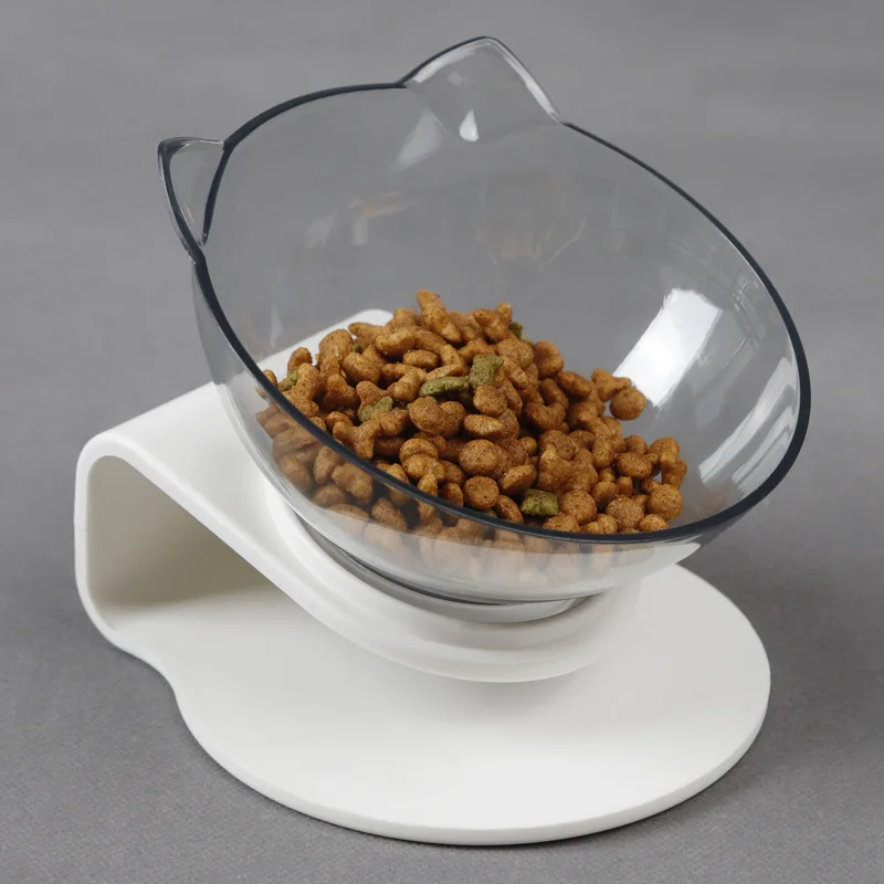

Non-slip Cat Food Bowl Feeding Bowls Dogs Feeders with Raised Stand for Cats Double Bowl Pet Food and Water Bowls Pet Supplies