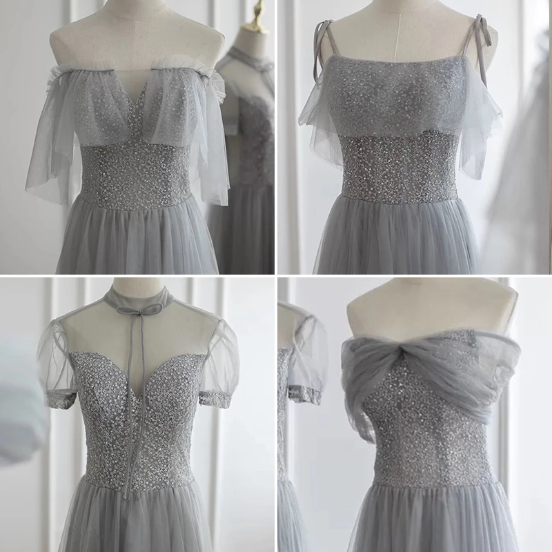 

Женское банкетное платье с V-образным вырезом и коротким рукавом