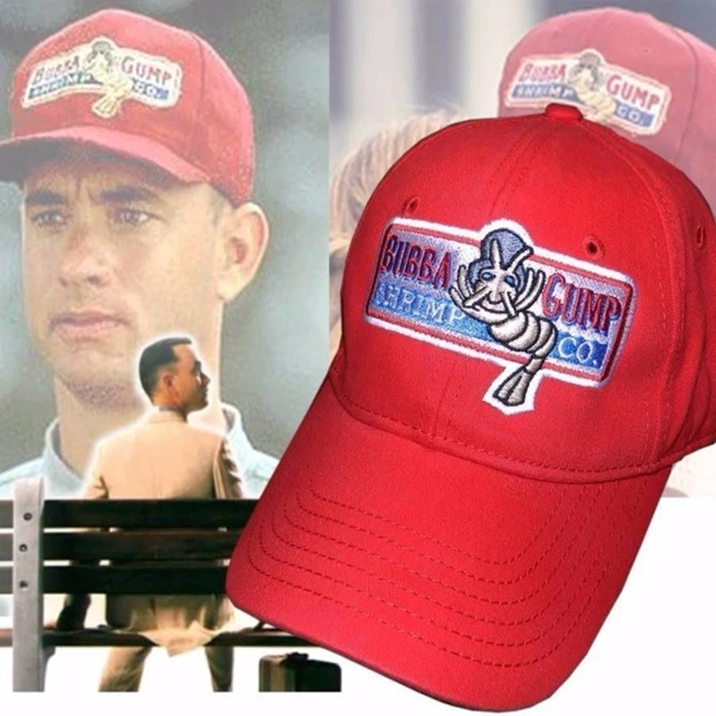 1994 бейсболка BUBBA GUMP с креветками мужские и женские спортивные кепки летняя Кепка
