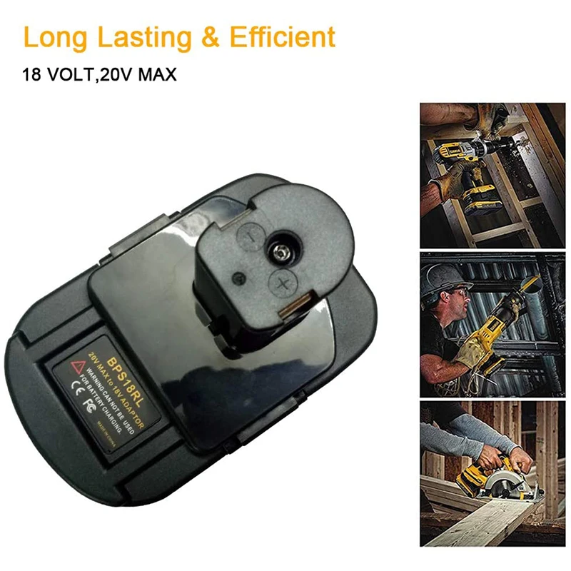 BPS18RL адаптер батареи для/Стэнли/Портер Кабель 20V литиевая батарея используется