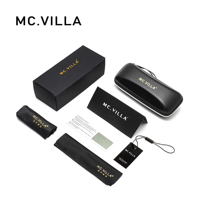 

MC.VILLA Men Vintage Aluminum Polarized Sunglasses Classic Brand Sun glasses Coating Lens Driving Eyewear For Men/Women M6608