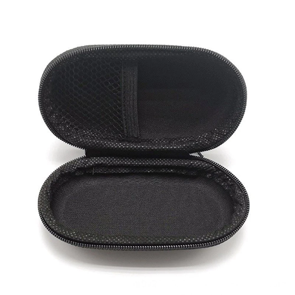 Портативный Овальный чехол для наушников сумка хранения usb-кабель держатель